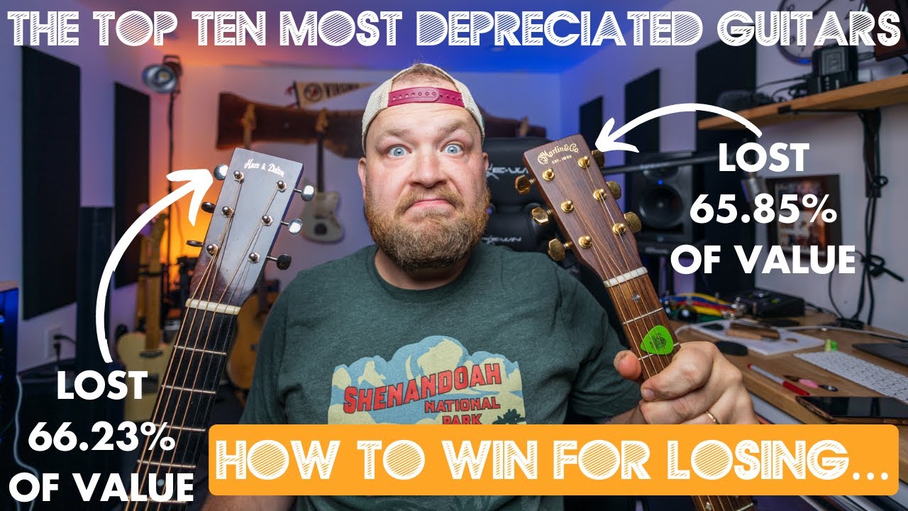 The Top 10 Most Depreciated Guitars...Guitar Hunter Live August 26th, 2022