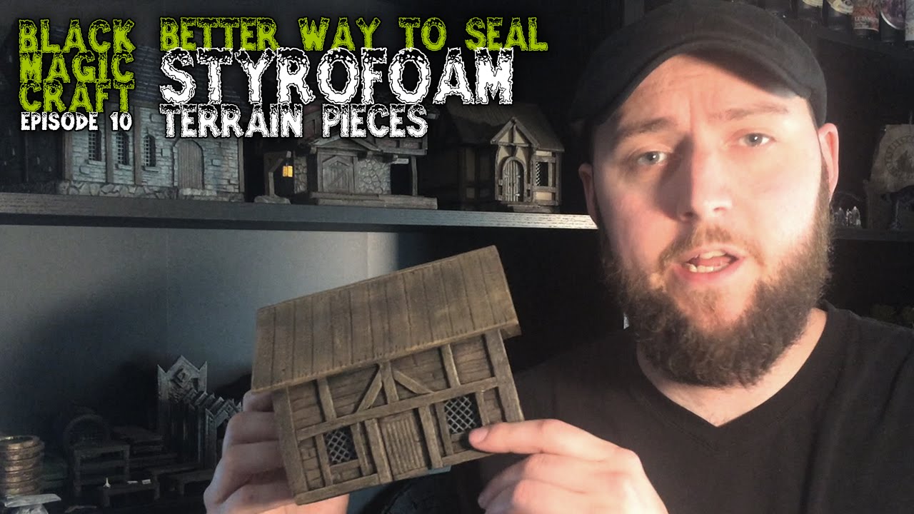 How to Seal and Protect Styrofoam Terrain (Episode 010)
