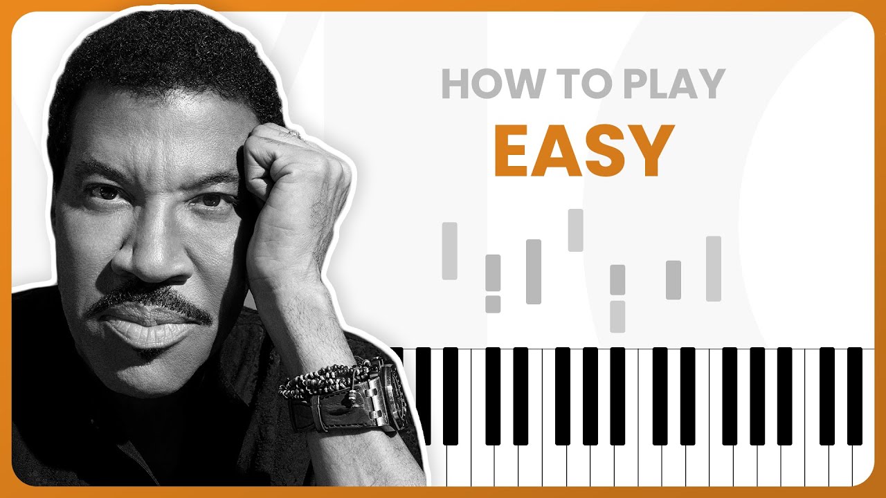 How To Play Easy By The Commodores On Piano - Piano Tutorial (Part 1)