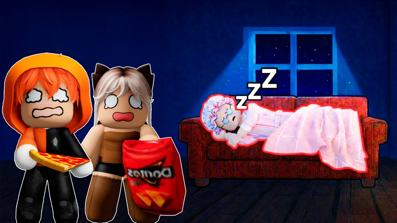 MI NOVIA y YO LE ROBAMOS la COMIDA a LA ABUELA @Nɪᴅʟy