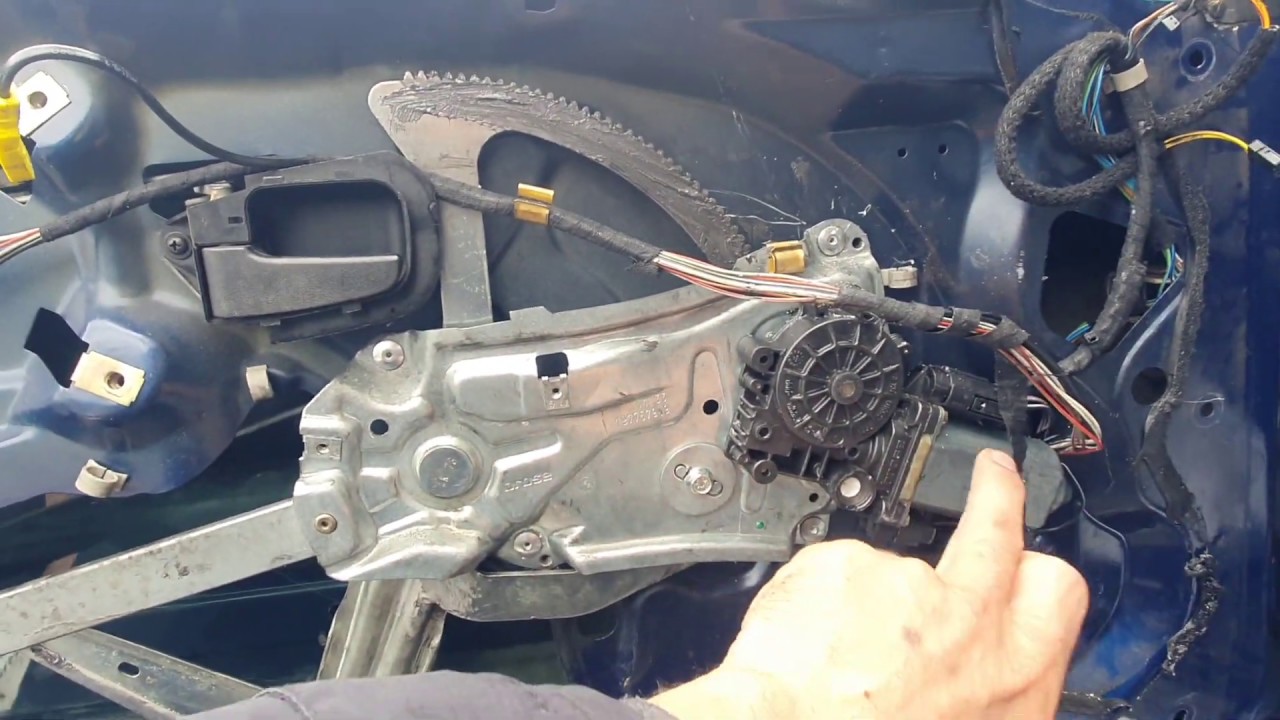 Naprawa mechanizmu szyb BMW E36