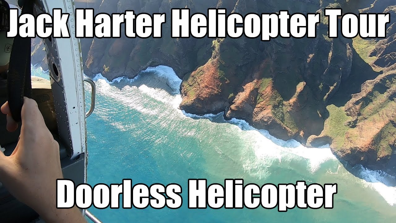Jack Harter Doorless Helicopter Tour Kauai - FULL 60 MINUTES #kauai
