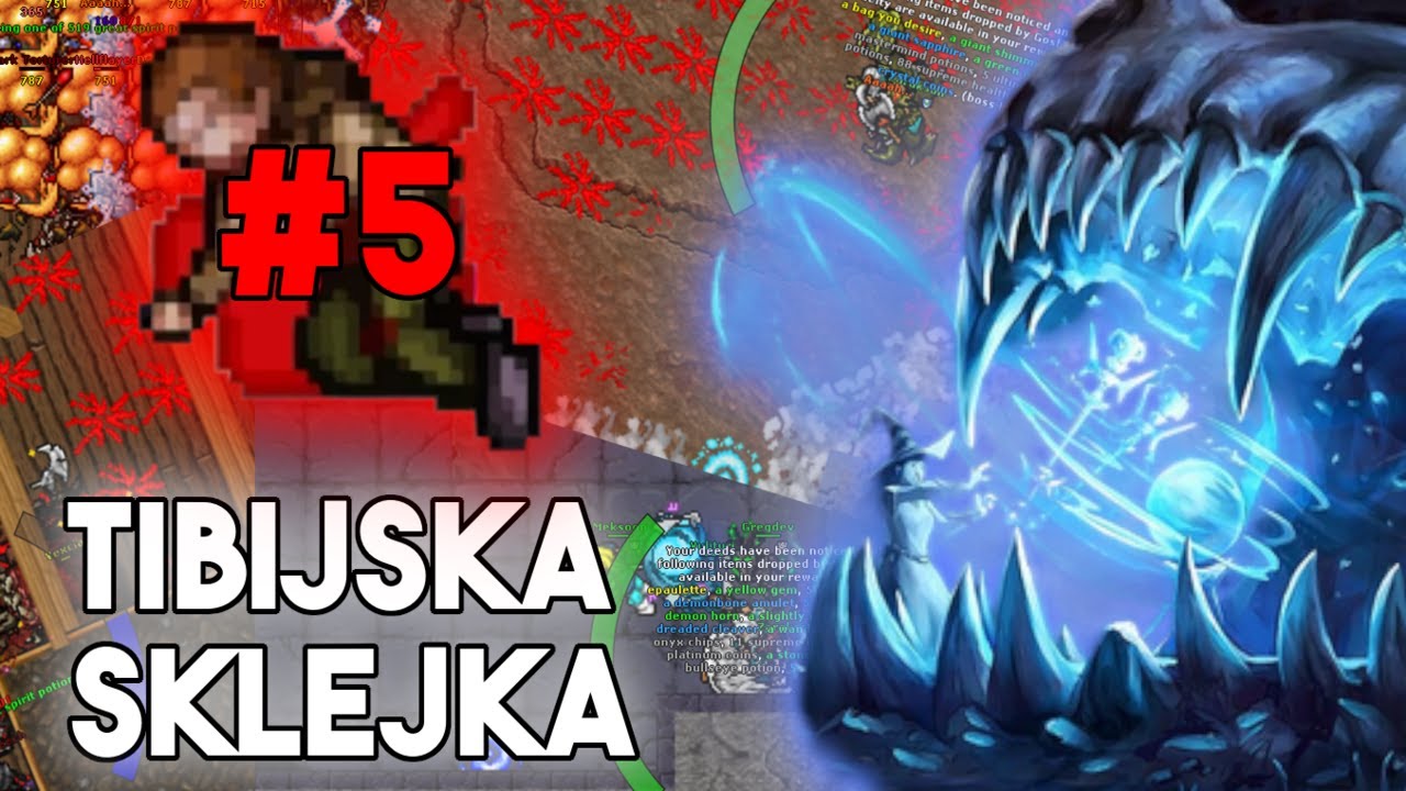 [PL] Tibia - Tibijska Sklejka | Soul Wary, Tierowania i Złote DROPY! #5