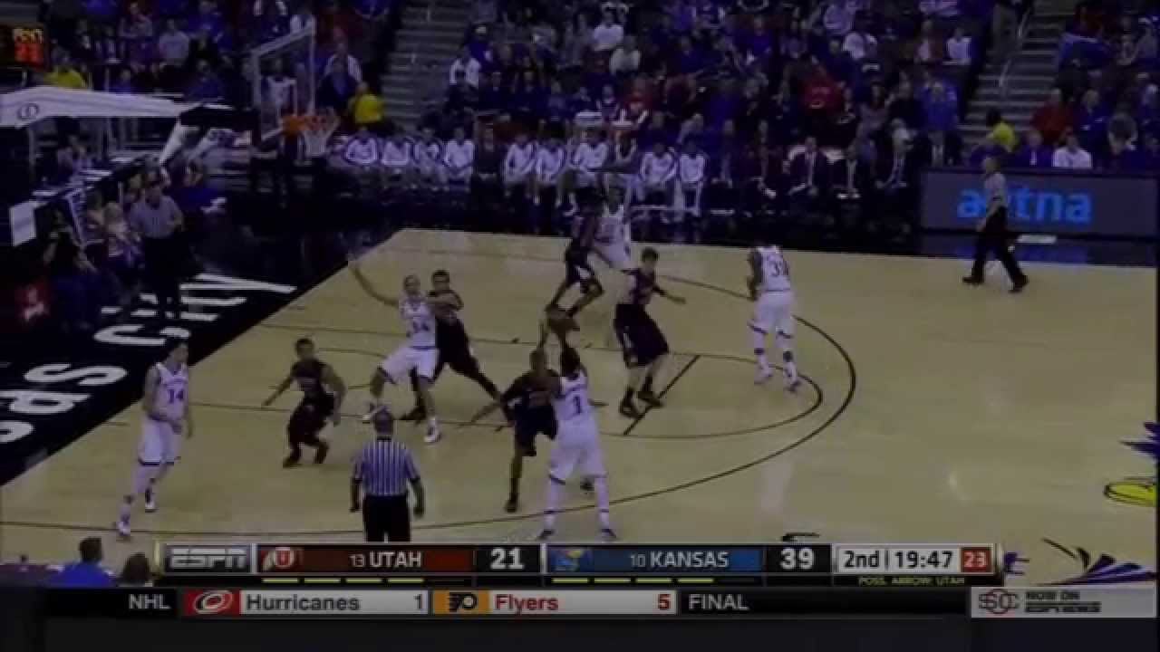 Kansas Jayhawks Basketball (High Low Offense)