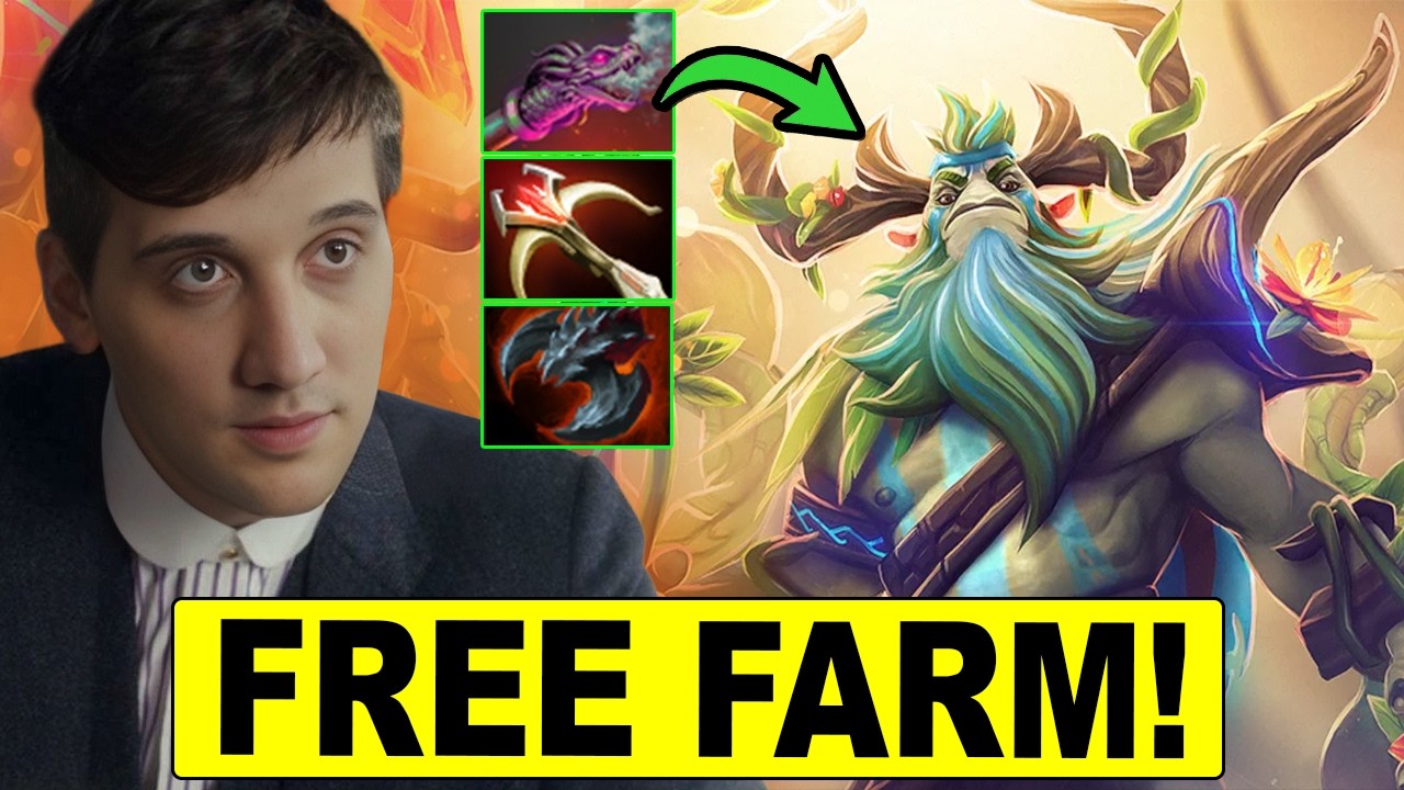 Arteezy Nature's Prophet CAN Solo Carry Any GAME (and free farm)