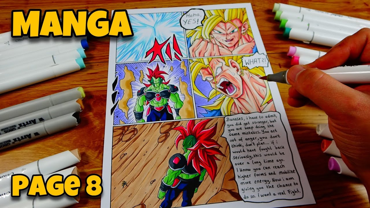 Drawing My Own Manga | Aglot is bored? | Page 8