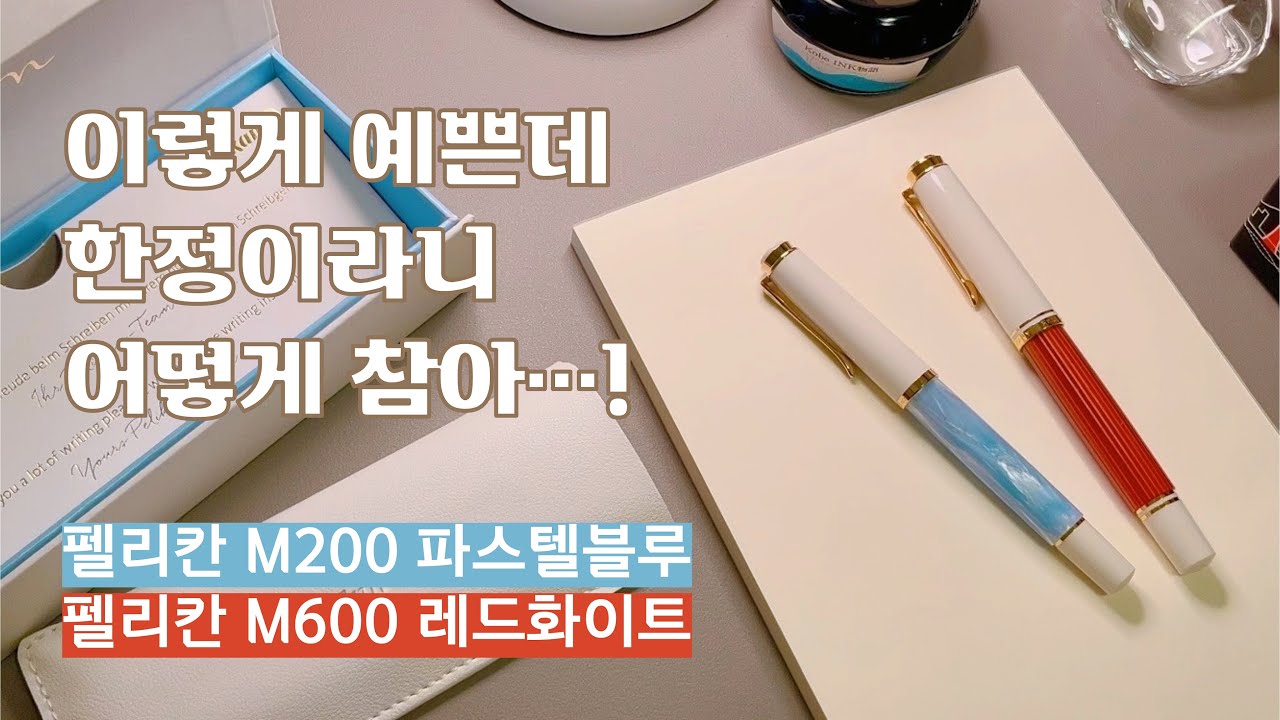 언박싱부터 어울릴 잉크 고르기까지_펠리칸 만년필리뷰(1)