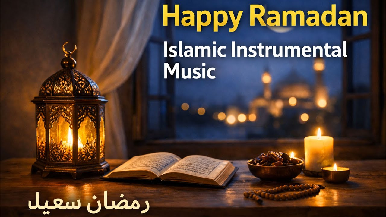 🌙 Happy Ramadan Ambience  Uplifting Islamic Instrumental Music