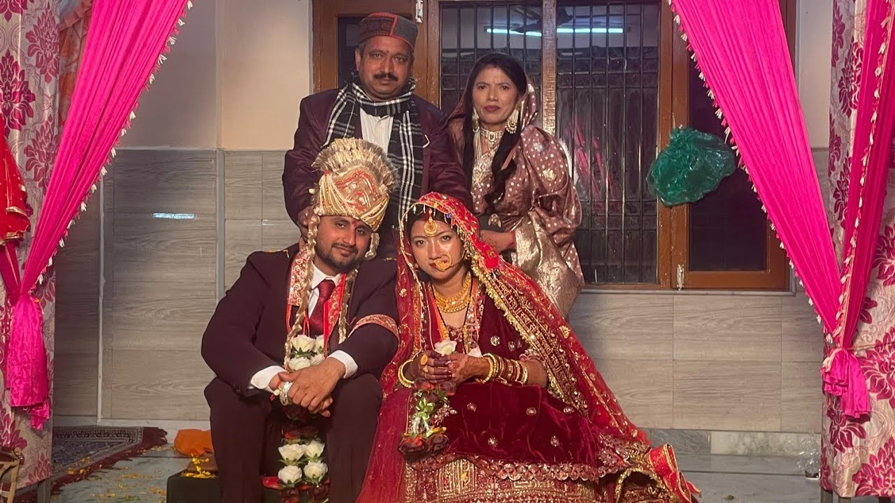 Himachali wedding part two &hearts;️  Rajat &hearts;️ preeti ki shaadi #youtubeshorts #wedding #himachal #wedding