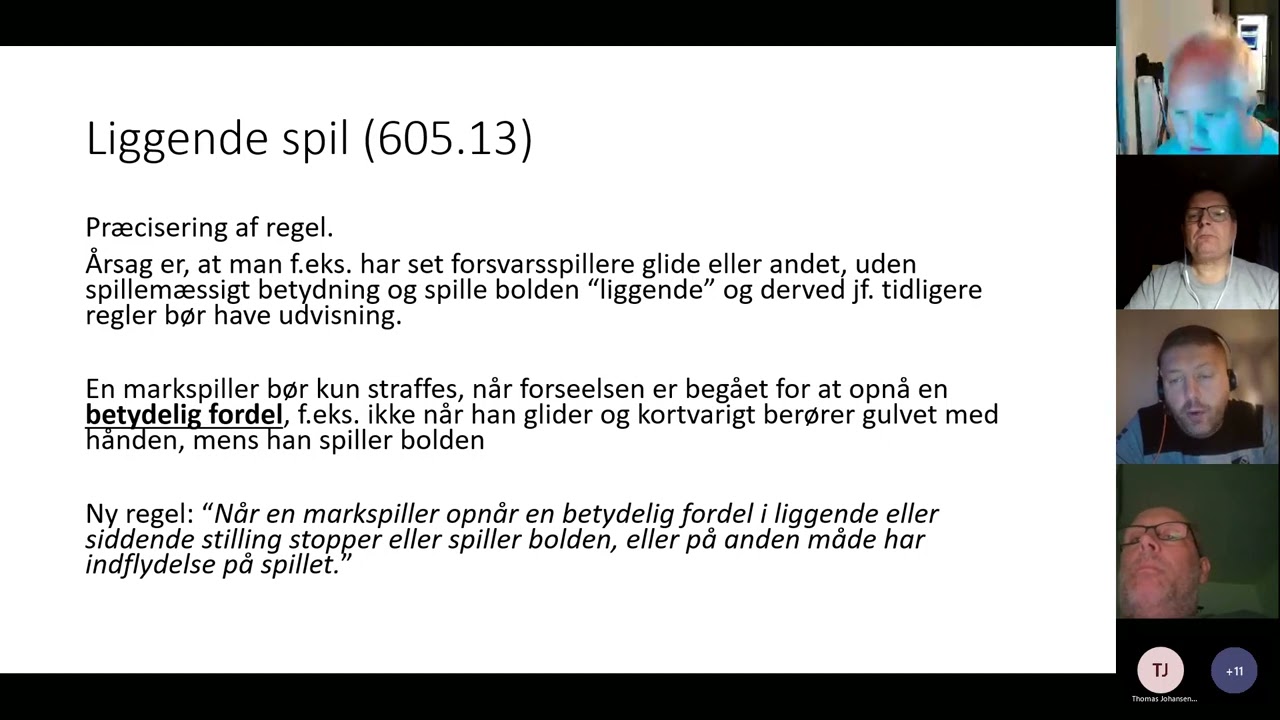 Regelgennemgang v  Steffen Leholk