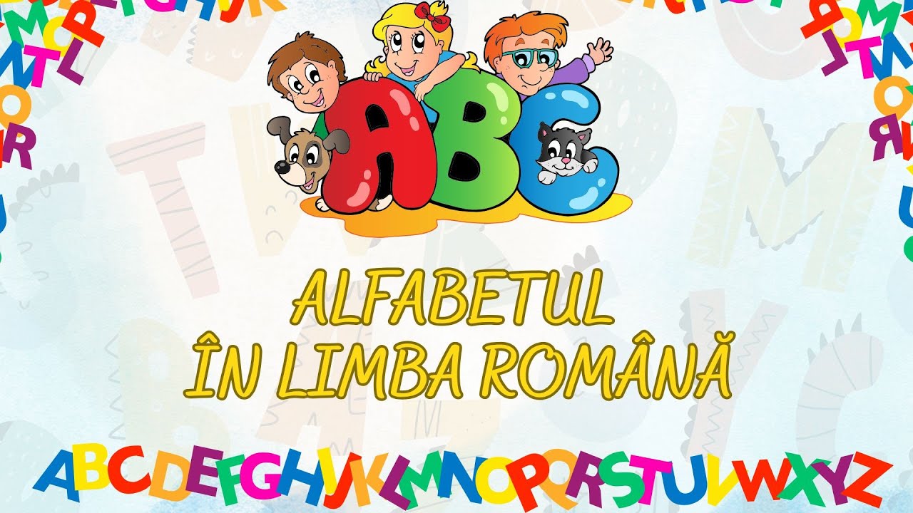 ✍️ ALFABETUL | Educativ pentru copii | Limba Română – Cuvinte simple, imagini frumoase 🐶 și jocuri 🎲