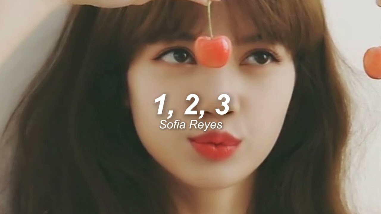 1,2,3 , sofia reyes feat  jason derulo, de la ghet ( slowed + reverb )