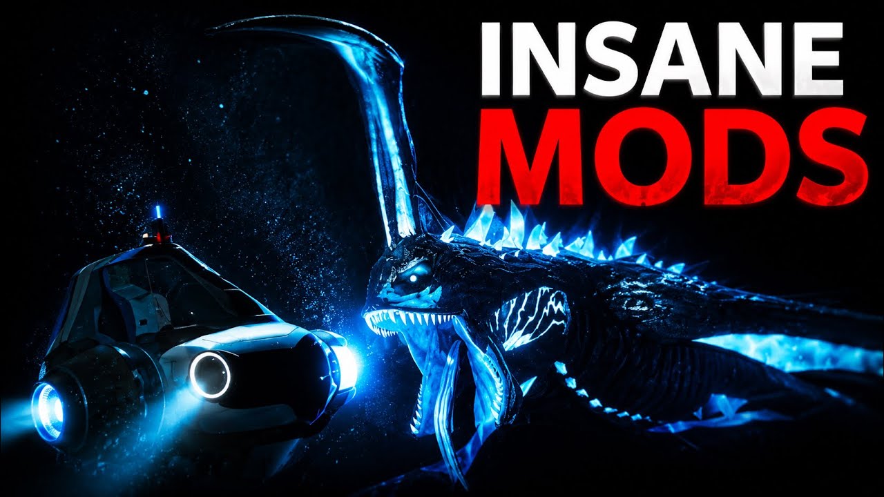 I Hunted Every Leviathan with INSANE Subnautica Mods
