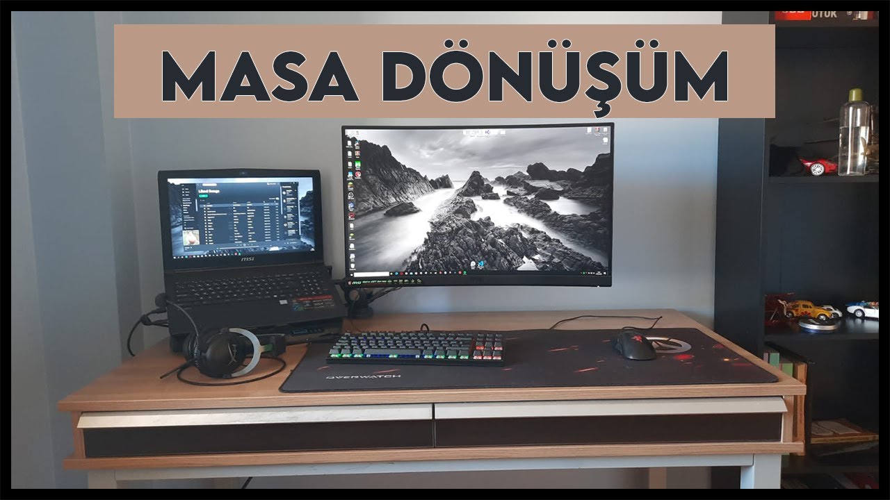 Laptoplu Masa Dönüşümü