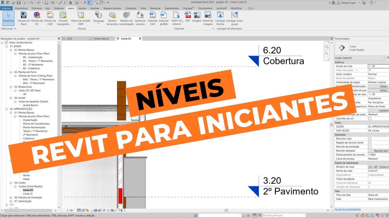 aula de revit 2020 para iniciantes
