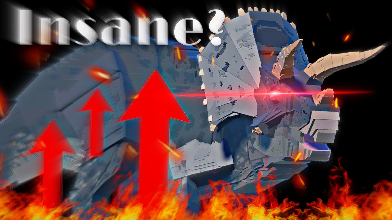 Every single stat change in Jurassic Blocky(We are all cooked)