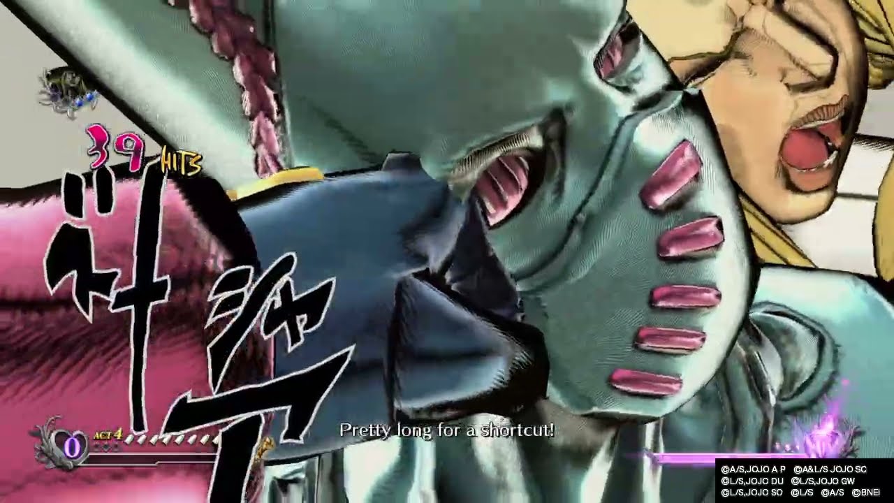 Playing Johnny joestar till Steel Ball Run comes out 72