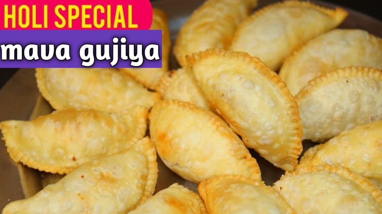 Holi Special Mava Gujiya Recipe बाजार जैसी खस्ता मावा गुजिया घर पर#gujiya#holispecial #gujiya_recipe