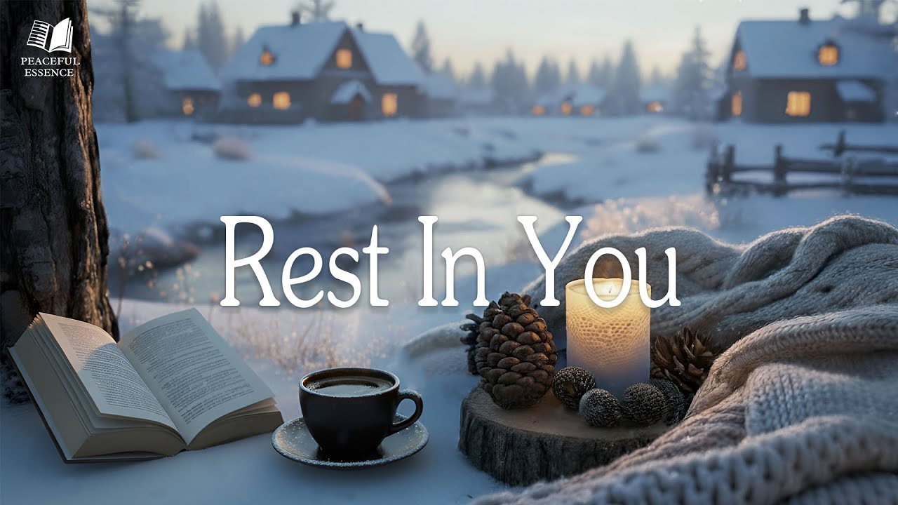 REST IN YOU : Instrumental Soaking Worship | Music For Peaceful & God's Presence With Scriptures