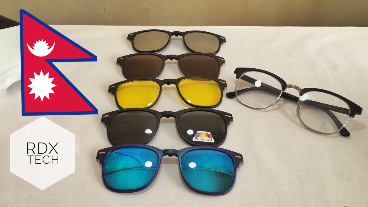 5 in 1 Magnetic (clip on) Sunglasses -REVIEW
