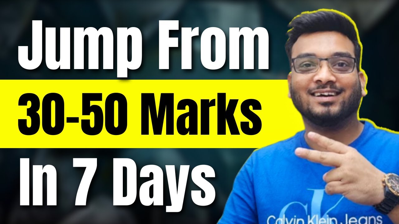 How to Jump from 30 - 50 Marks in CAT | 7 Days to CAT 2025