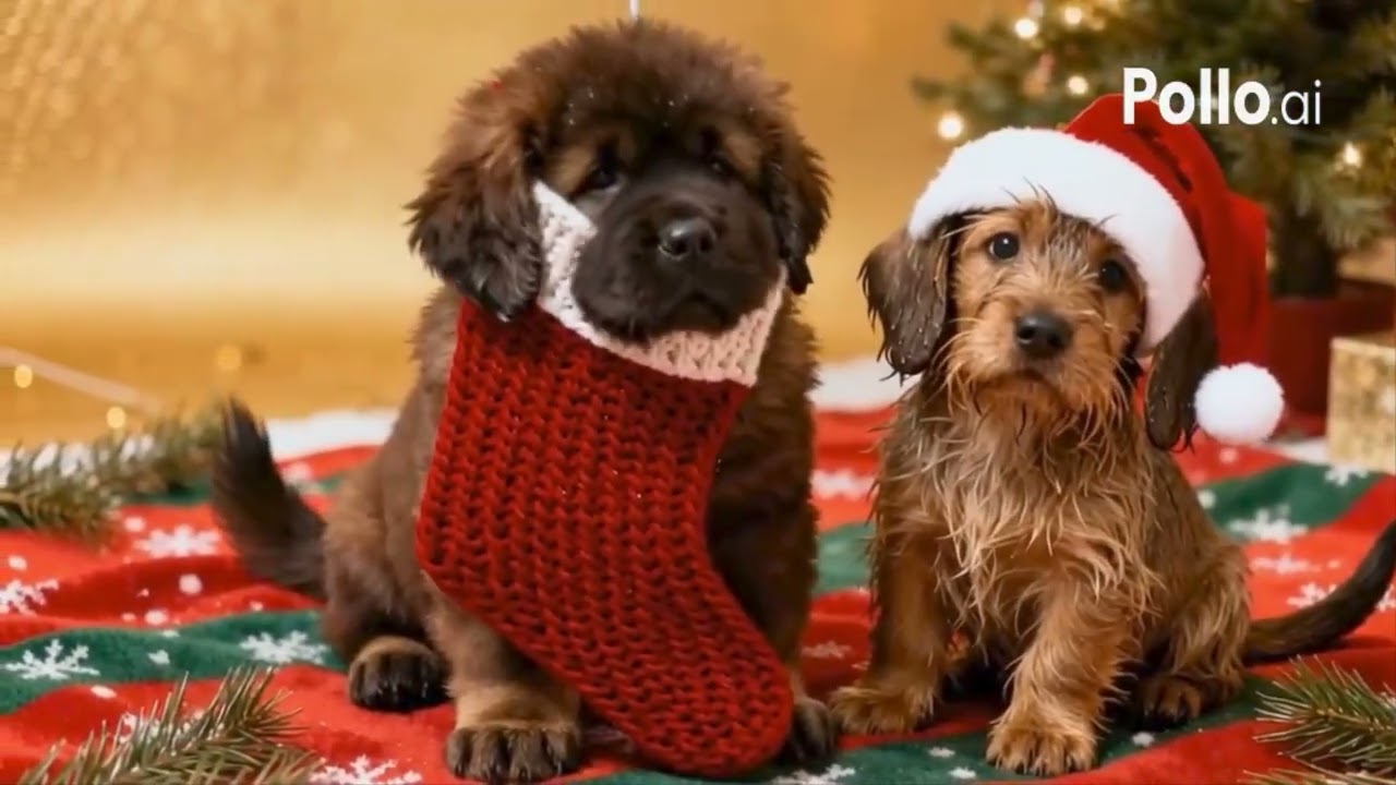 Ultimate Christmas Dog Quiz 4-Funny Christmas Puppies