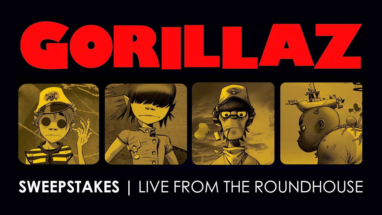 Gorillaz - Sweepstakes ft Mos Def, Hypnotic Brass Ensemble (Live at The Roundhouse, London)
