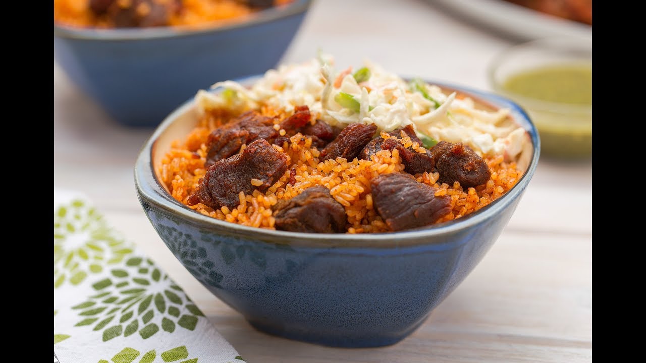 Goat Meat Jollof Rice