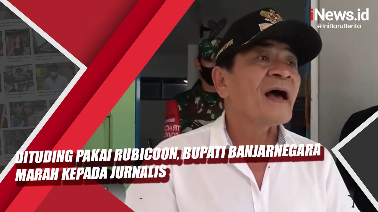 Dituding Pakai Rubicoon, Bupati Banjarnegara Marah kepada Jurnalis