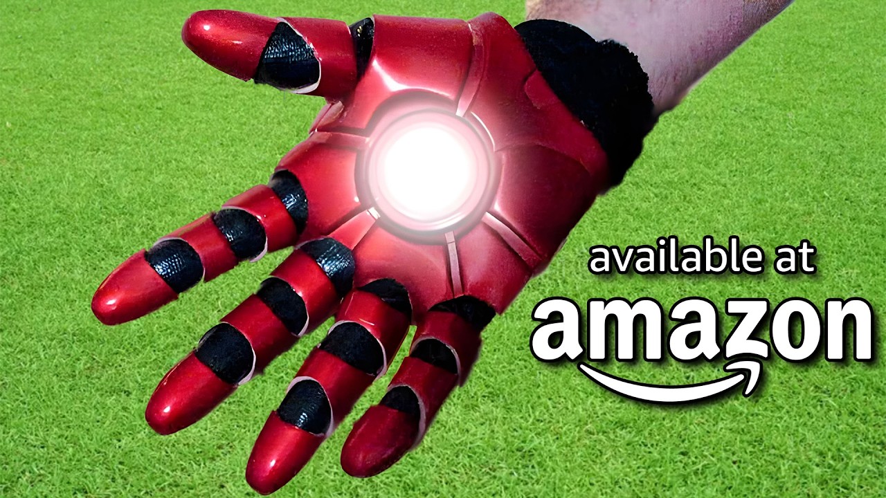 Coolest Iron Man Gloves On Amazon!