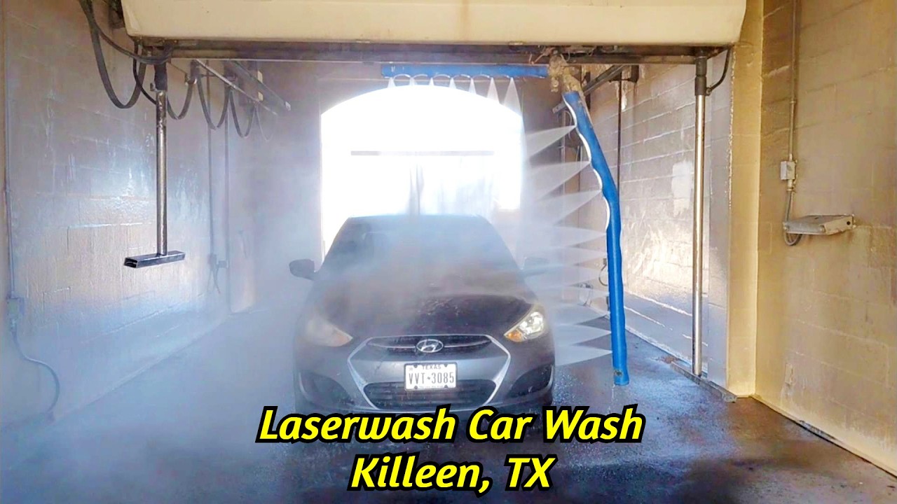 No. 98 - Strange? PDQ Laserwash 4000 at Laserwash Car Wash - Killeen, TX (EPIC DRYER BUZZ)
