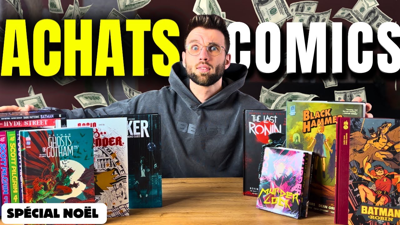 ACHAT COMICS : Spécial NOËL !🎅 Il neige des comics(et des mangas) ! (DC, indé, édition collector) 🤑