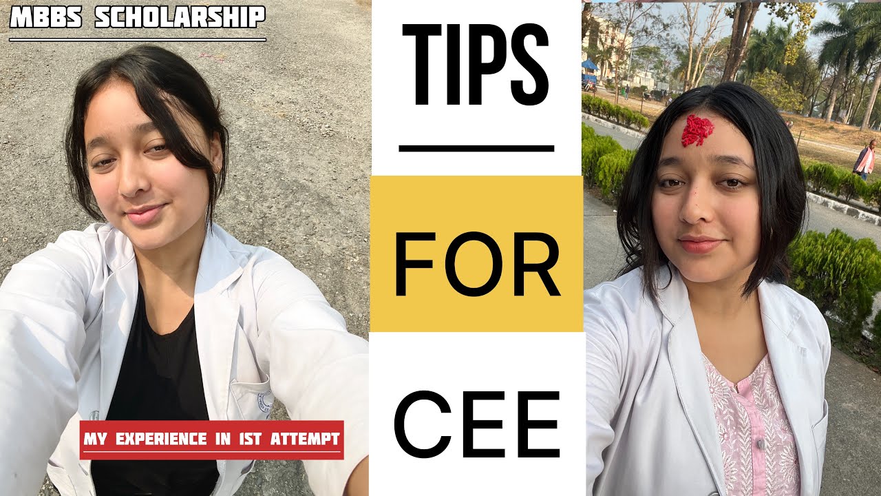Tips For CEE 🩺✨ | What did I do to get Scholarship in 1st Attempt | MBBS Scholarship |