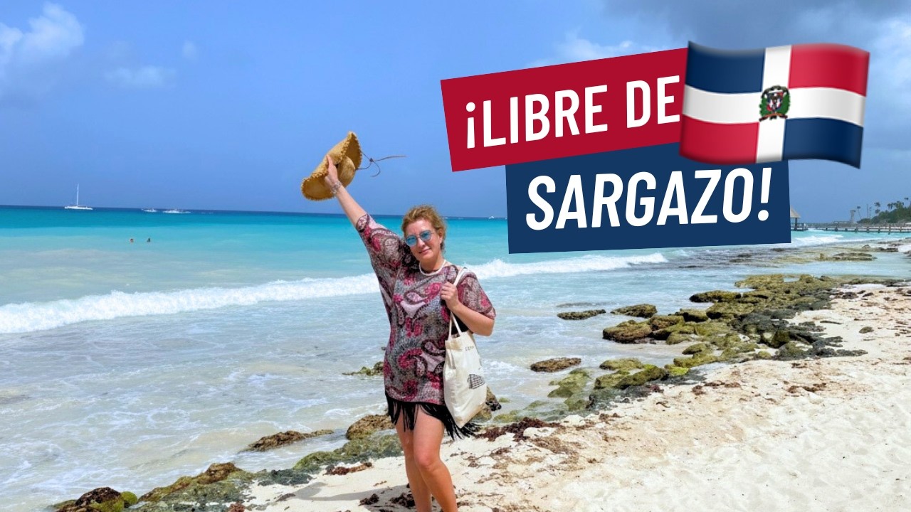 Vacaciones SIN RIESGO DE SARGAZO | Caribe Vlog