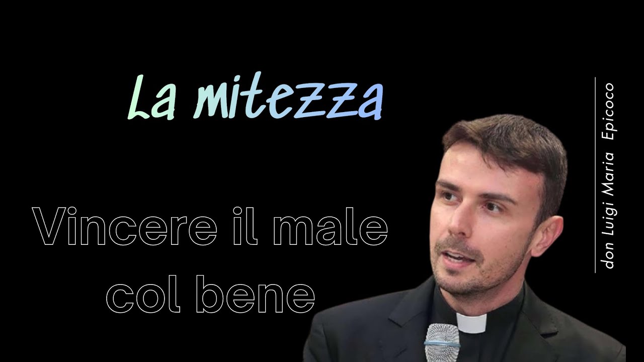 &laquo;Vincere il male col bene: la forza della mitezza cristiana&raquo; Don Luigi Maria Epicoco