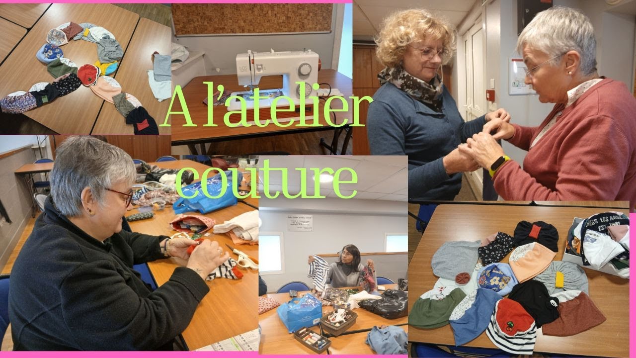 Petite visite de l'atelier couture