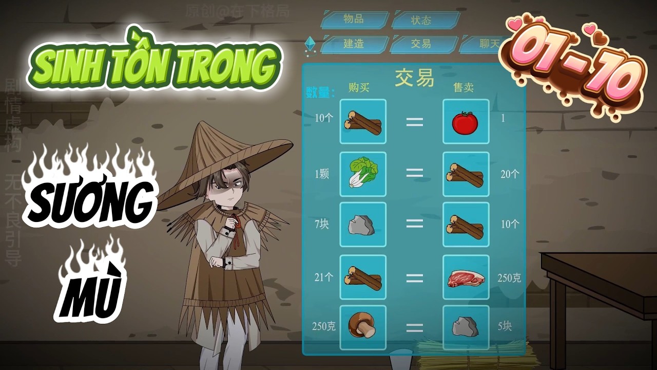 [Full 01 - 70] Sinh tồn trong thế giới sương mù quái vật | Panda Sub