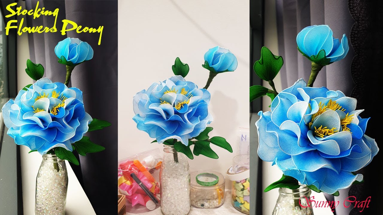 How to Make Nylon Stocking Flower 