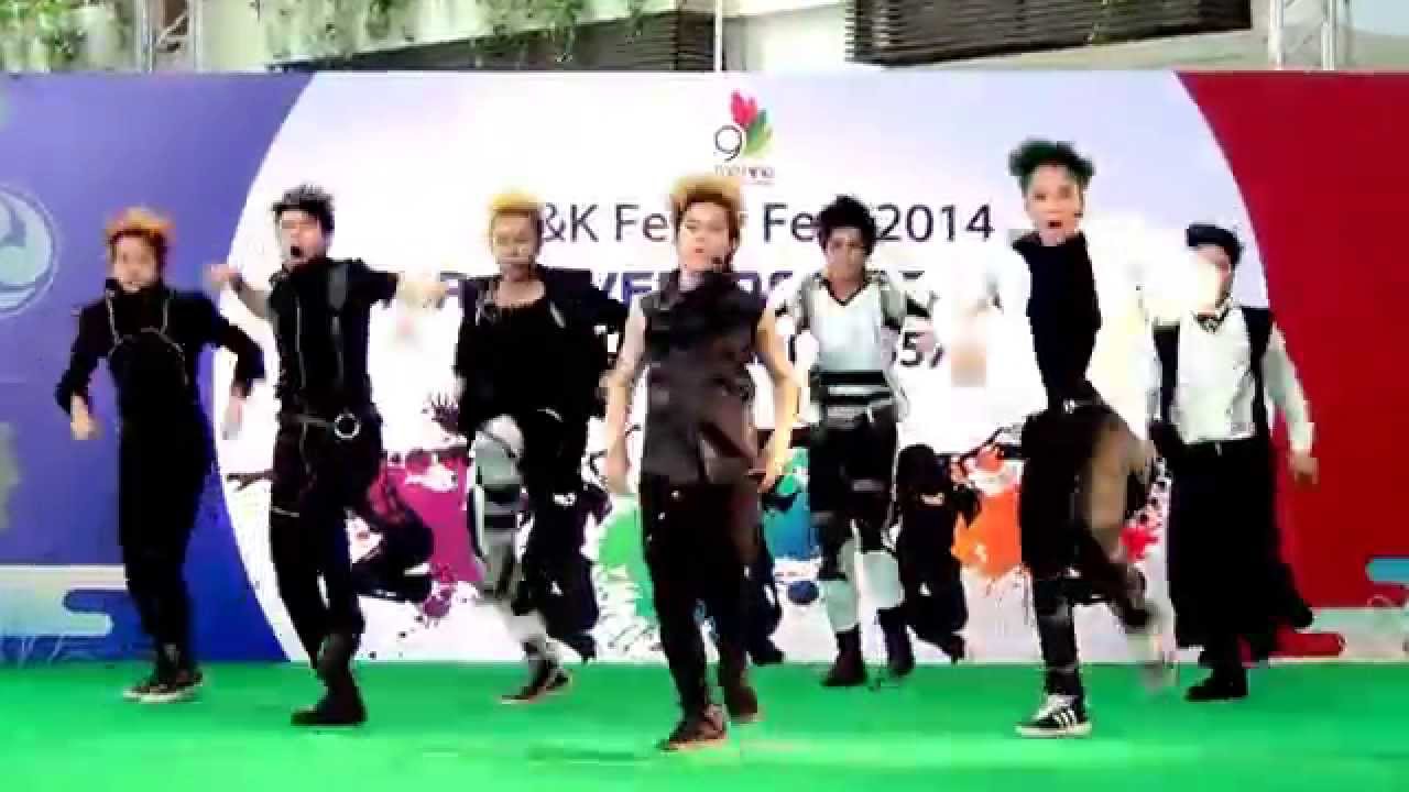 141214 DEFVALEN cover Infinite - Last Romeo + Back + Destiny @Korea Cover Dance Contest