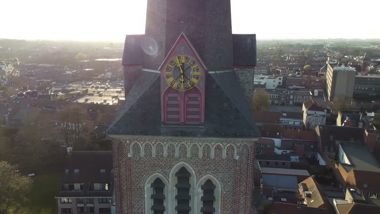 Belgium Izegem drone flight