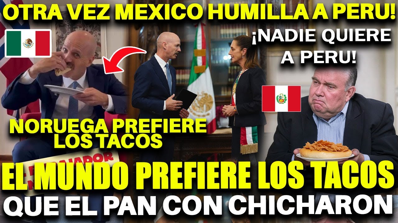 ¡HUMILLACIÓN INTERNACIONAL! MIENTRAS PERÚ HACE CAMPAÑA POR SU DESAYUNO, MÉXICO EXPORTA TRADICIÓN