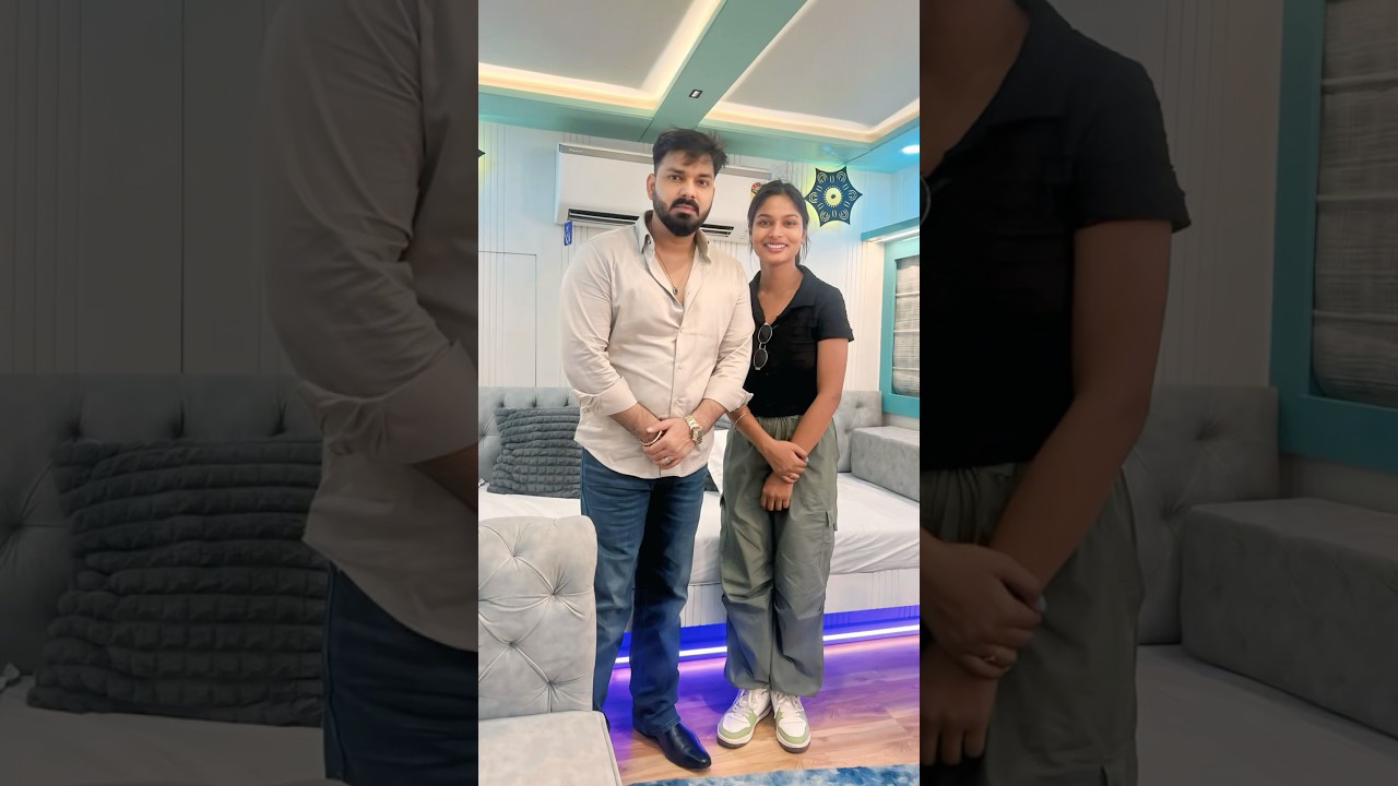 Pawan sir ke shooting me mulakat hua # #bhojpuri #dance #song #bhojpurisong #lucknow #viralsong