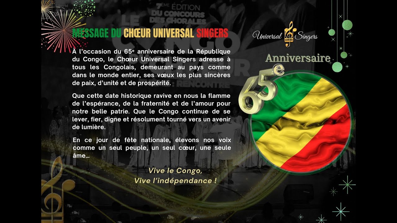Bana ya Congo 🇨🇬 / Lipanda 🇨🇬 medley -- Universal Singers