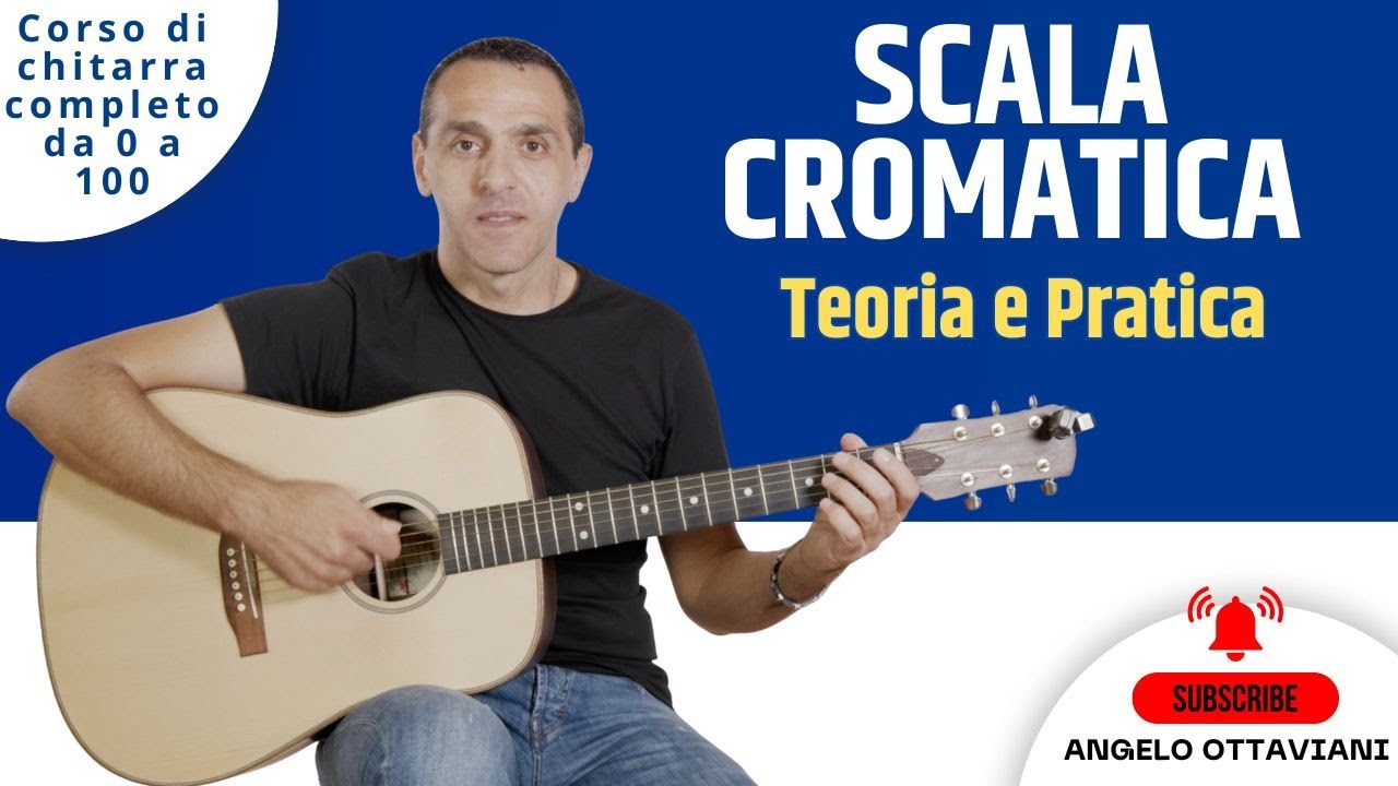 🎵 La Scala Cromatica – Tutti i Suoni della Musica 🎶 | Corso di Teoria Musicale per Chitarra