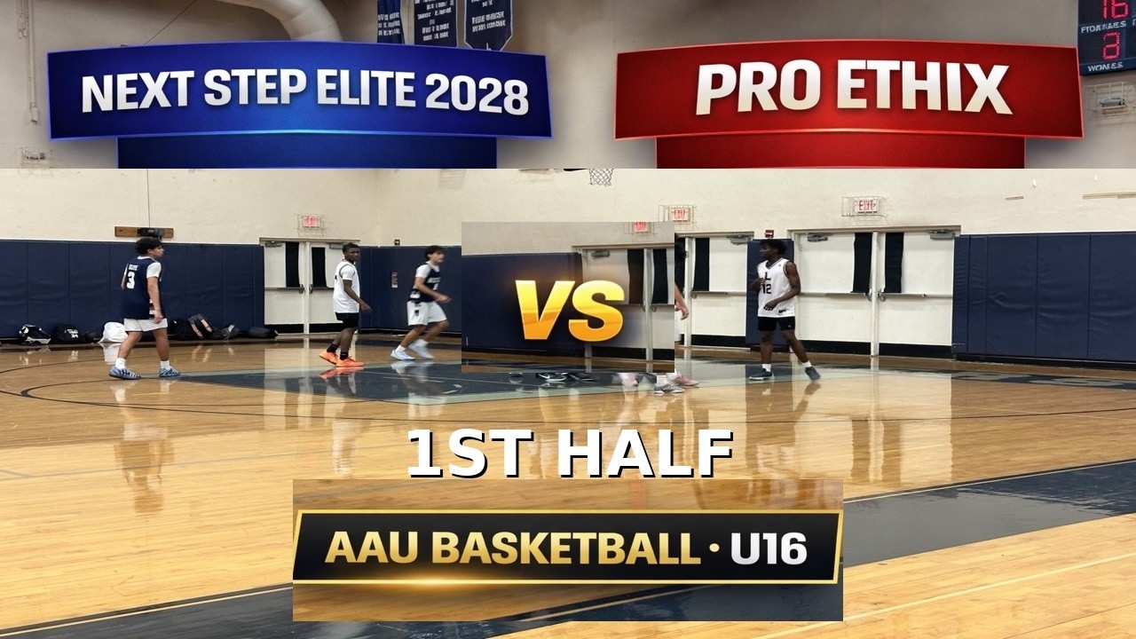 Pro Ethix vs Next Step Elite 2028 | AAU Basketball 2026 Season 03/07/26 (U16) – 1st Half