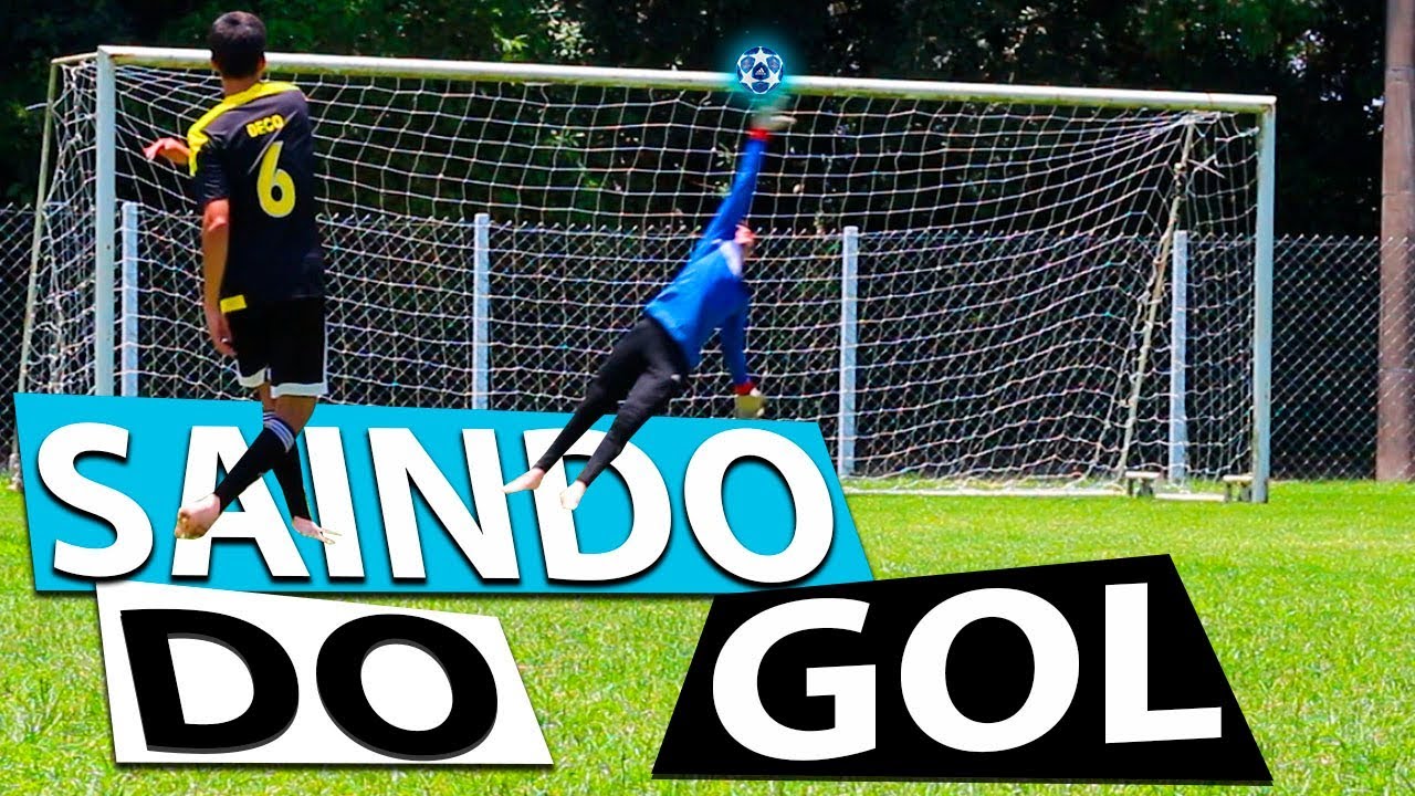 TESTANDO A SAÍDA DO GOL DO GOLEIRO IGOR (Lances efetivos de futebol) {BZK}