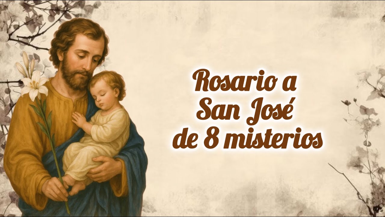 Rosario a San José de 8 misterios