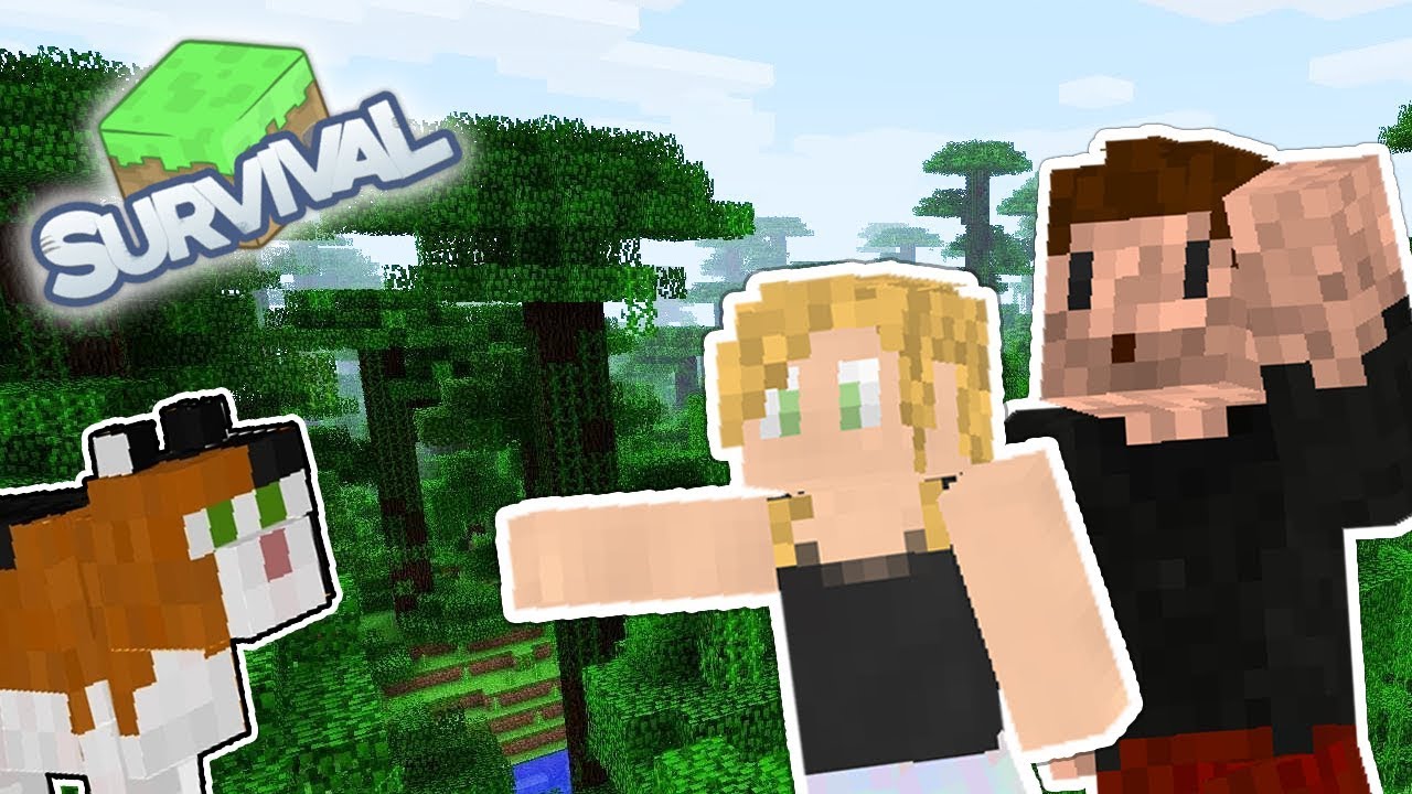 JA CHCE KOTA, ZIO! - Minecraft Survival LIVE | AGU i ZIO