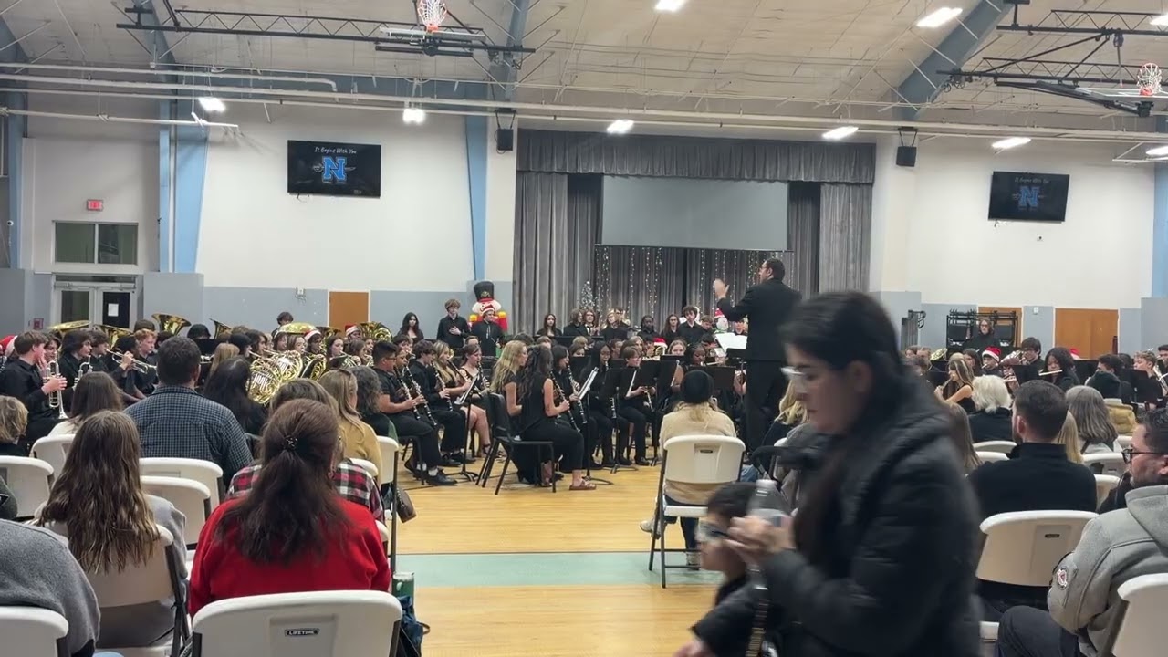 NBH HS concert band Christmas song 3