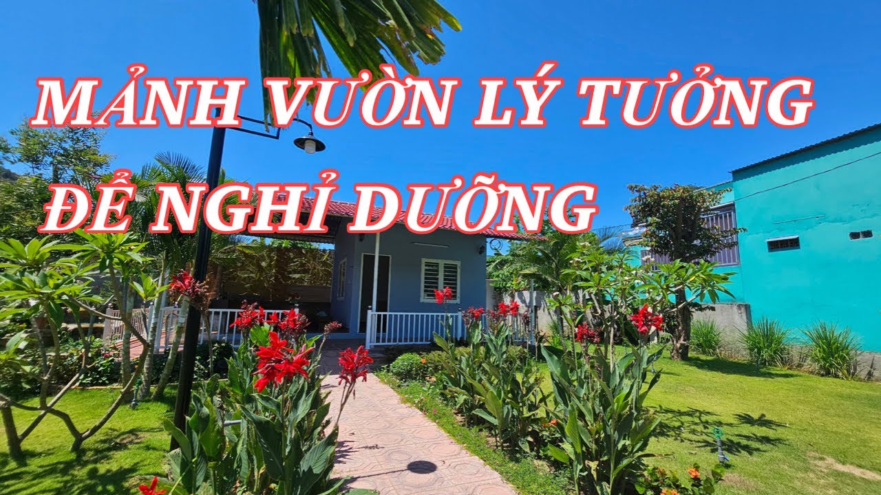 Bán nhanh mảnh vườn tại Nha Trang đã có sẵn nhà, vườn cây trái cách bãi tắm Hòn Chồng chỉ hơn 3,5km